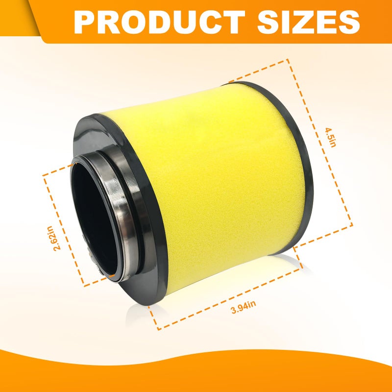 Triumilynn TRX400 Air Filter for Honda Foreman 450 400 TRX400 TRX450 1995-2004, for Rancher 350 TRX350 2000-2006 17254-HN5-670 17254-HC5-900 with Oil Filter Spark Plug - Image 3